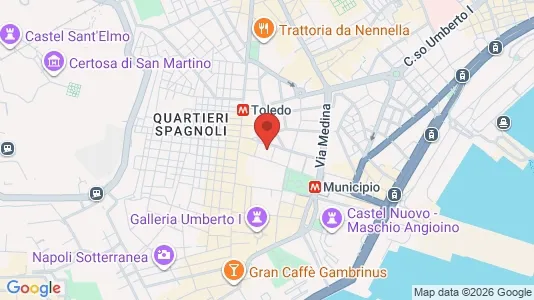 Apartments for rent i Napoli Municipalità 2 - kort over placeringen