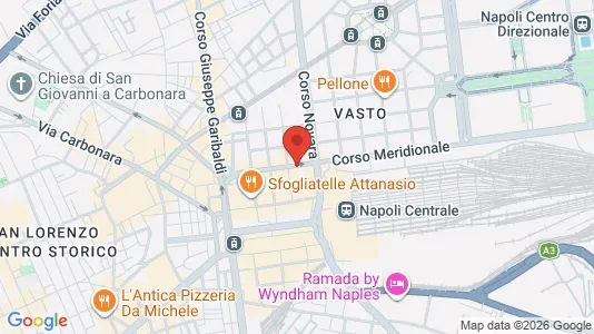 Apartments for rent i Napoli Municipalità 4 - kort over placeringen
