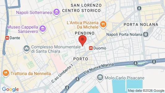 Apartments for rent i Napoli Municipalità 2 - kort over placeringen