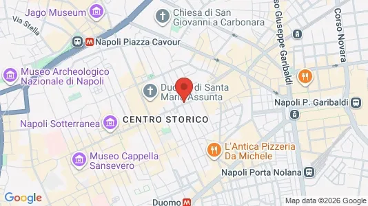Apartments for rent i Napoli Municipalità 2 - kort over placeringen