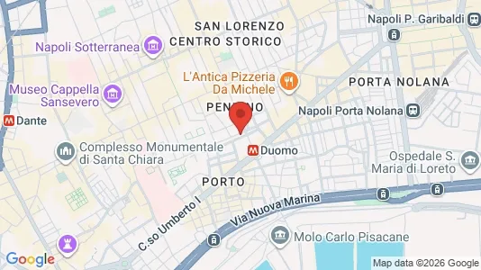 Apartments for rent i Napoli Municipalità 2 - kort over placeringen