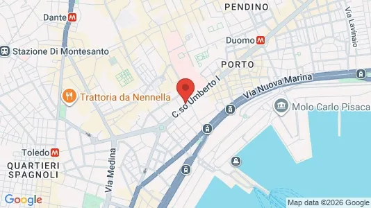 Apartments for rent i Napoli Municipalità 2 - kort over placeringen