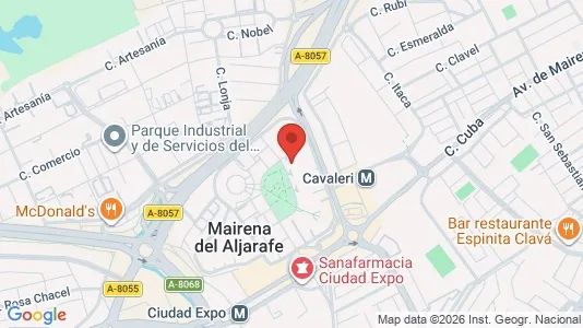 Apartments for rent i Mairena del Aljarafe - kort over placeringen