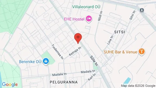 Apartments for rent i Tallinn Kesklinna - kort over placeringen