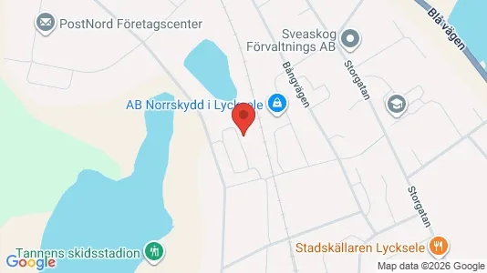 Apartments for rent in Lycksele - Photo from Google Street View