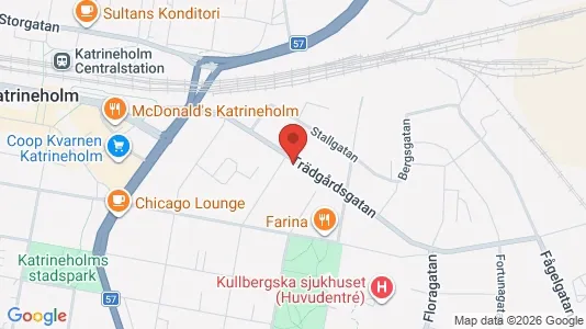 Apartments for rent i Katrineholm - kort over placeringen