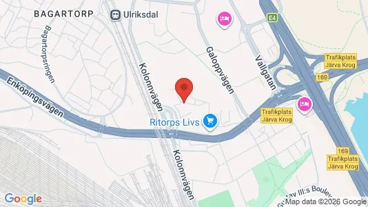 Apartments for rent i Solna - kort over placeringen