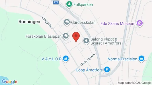 Apartments for rent i Eda - kort over placeringen