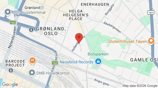 Apartments for rent i Oslo Gamle Oslo - kort over placeringen