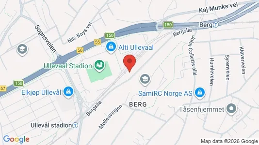 Rooms for rent i Oslo Nordre Aker - kort over placeringen