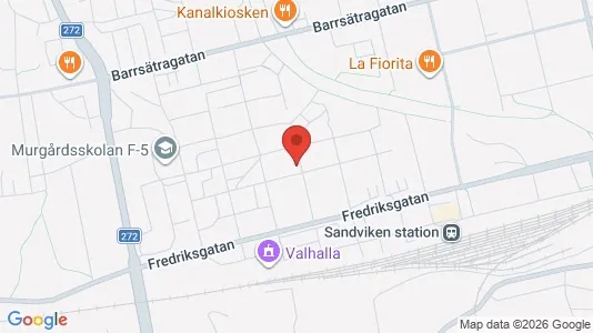 Apartments for rent i Sandviken - kort over placeringen