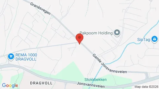 Apartments for rent i Trondheim Lerkendal - kort over placeringen
