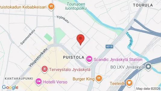 Apartments for rent i Jyväskylä - kort over placeringen