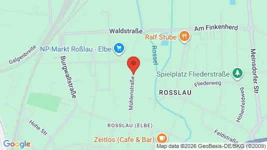 Apartments for rent i Dessau-Roßlau - kort over placeringen
