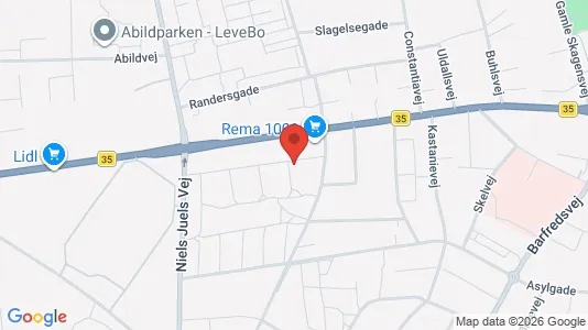 Apartments for rent i Frederikshavn - kort over placeringen