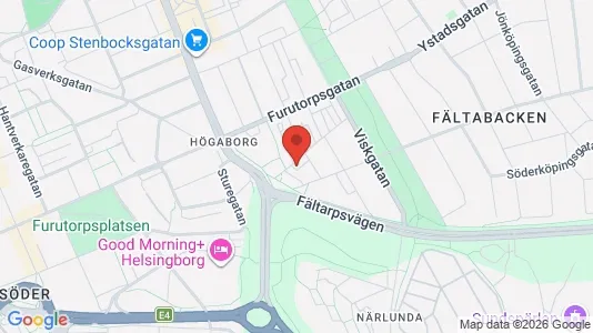 Apartments for rent in Helsingborg - Photo from Google Street View