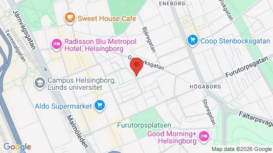 Apartments for rent in Helsingborg - Photo from Google Street View