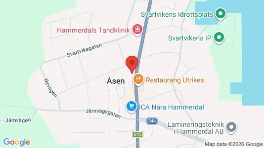 Apartments for rent i Strömsund - kort over placeringen