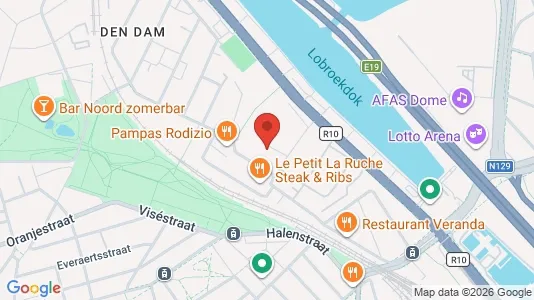 Apartments for rent i Stad Antwerp - kort over placeringen