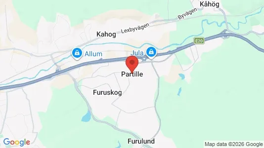Houses for rent i Partille - kort over placeringen