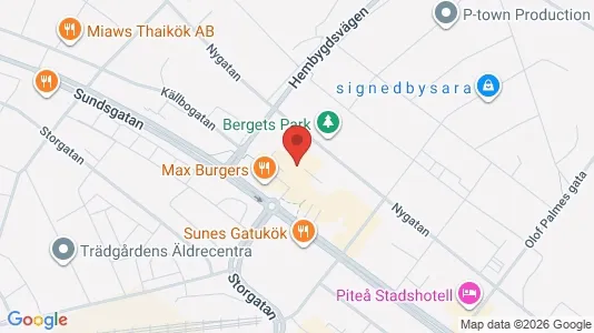 Apartments for rent in Piteå - Photo from Google Street View