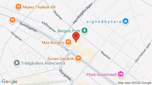 Apartments for rent in Piteå - Photo from Google Street View