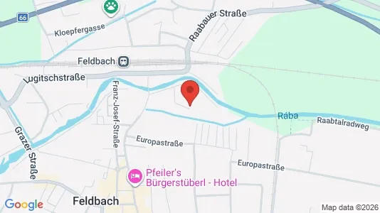 Apartments for rent i Edelsbach bei Feldbach - kort over placeringen