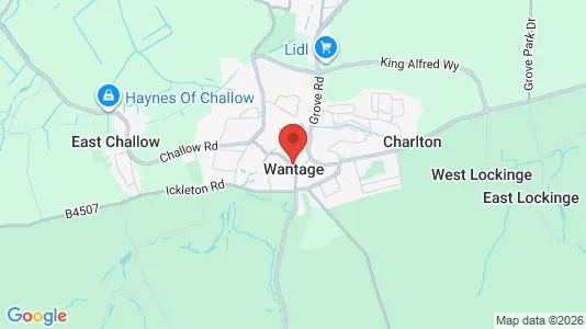 Apartments for rent i Wantage - Oxfordshire - kort over placeringen