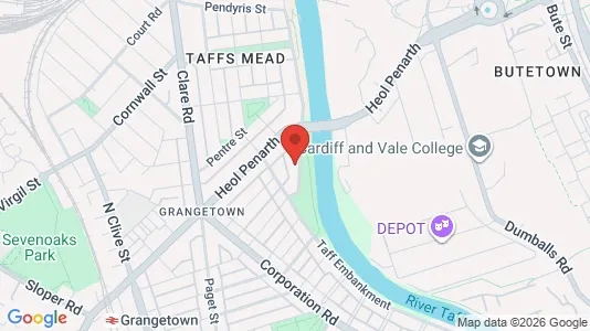 Apartments for rent in Cardiff - South Glamorgan - Photo from Google Street View
