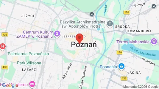 Rooms for rent in Poznań - Photo from Google Street View