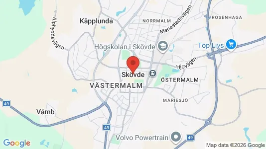 Apartments for rent in Skövde - Photo from Google Street View