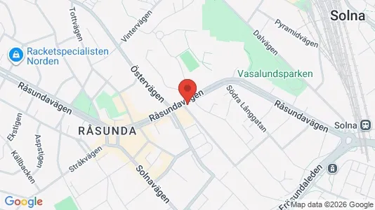 Apartments for rent i Solna - kort over placeringen