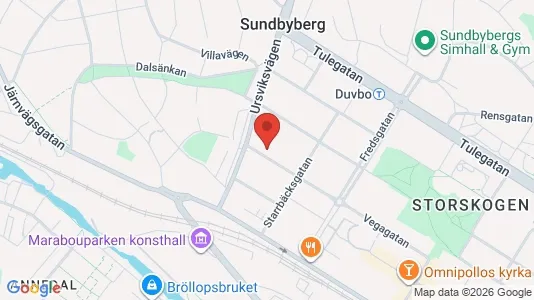 Apartments for rent i Sundbyberg - kort over placeringen