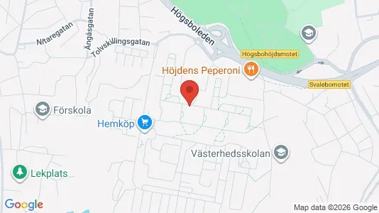 Apartments for rent i Majorna-Linné - kort over placeringen