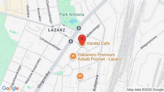 Apartments for rent i Poznań - kort over placeringen