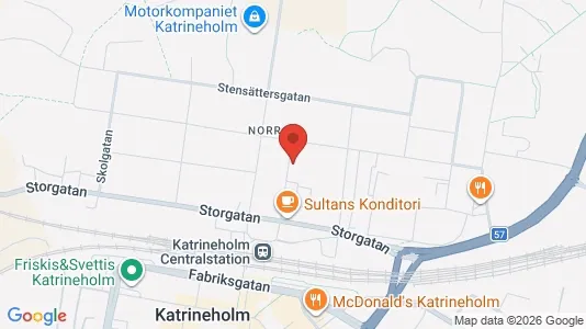 Apartments for rent i Katrineholm - kort over placeringen