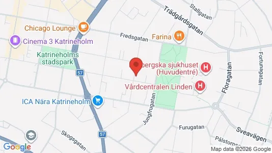 Apartments for rent i Katrineholm - kort over placeringen