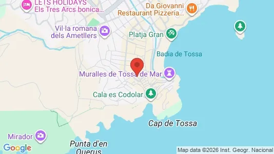 Apartments for rent in Tossa de Mar - Photo from Google Street View
