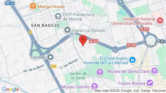 Rooms for rent in Murcia - Photo from Google Street View