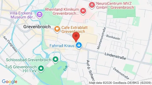 Apartments for rent i Rhein-Kreis Neuss - kort over placeringen