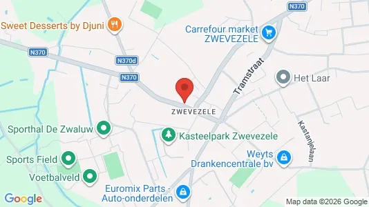 Apartments for rent i Wingene - kort over placeringen
