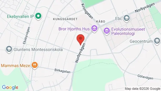 Apartments for rent i Uppsala - kort over placeringen