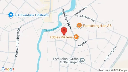 Apartments for rent i Tidaholm - kort over placeringen