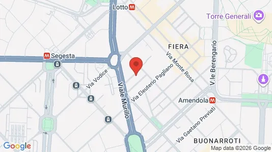 Rooms for rent i Milano Zona 8 - Fiera, Gallaratese, Quarto Oggiaro - kort over placeringen