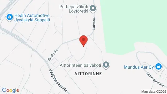 Apartments for rent i Jyväskylä - kort over placeringen