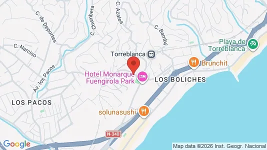 Apartments for rent i Fuengirola - kort over placeringen