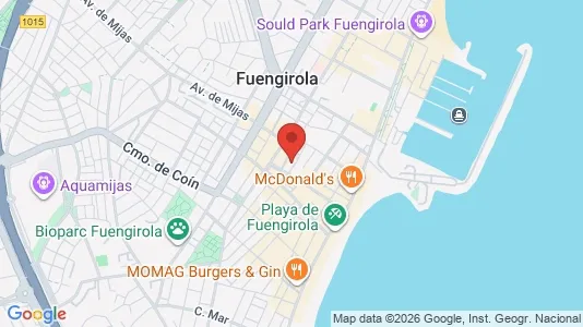Apartments for rent i Fuengirola - kort over placeringen