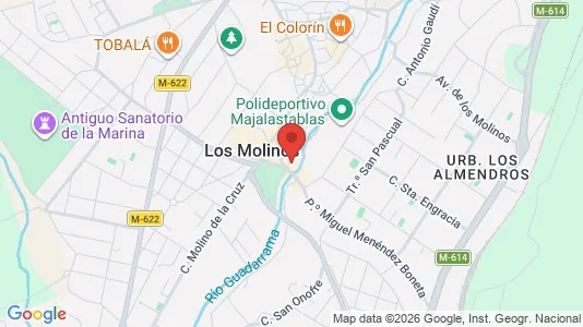 Apartments for rent i Cercedilla - kort over placeringen