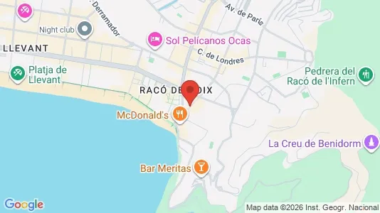 Apartments for rent in Benidorm - Photo from Google Street View
