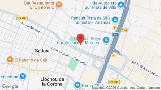 Apartments for rent i Alfafar - kort over placeringen